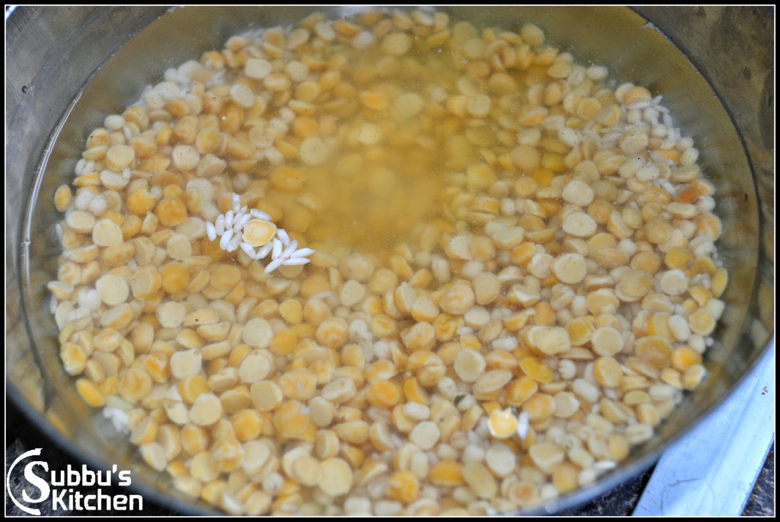 Making of Paruppu Vadai