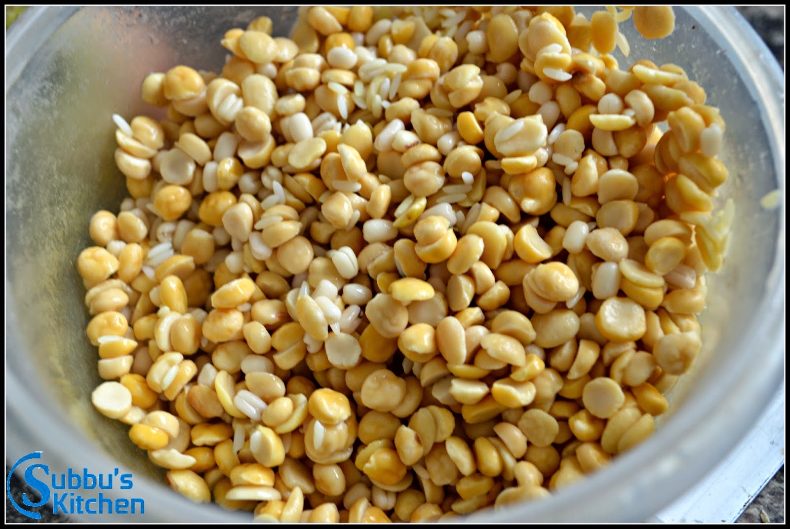 Making of Paruppu Vadai