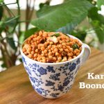 Kara Boondi | Kara Boondhi Recipe