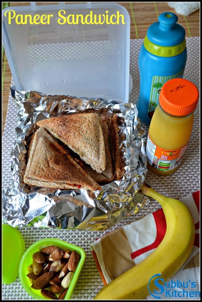 Paneer Sandwich