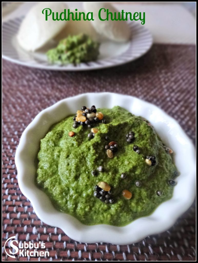 Pudina (Mint) Chutney