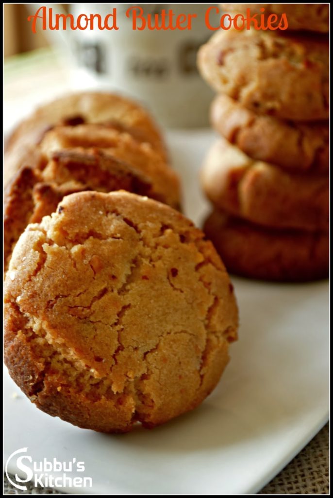 Almond Butter Cookies Almond Butter Cookies