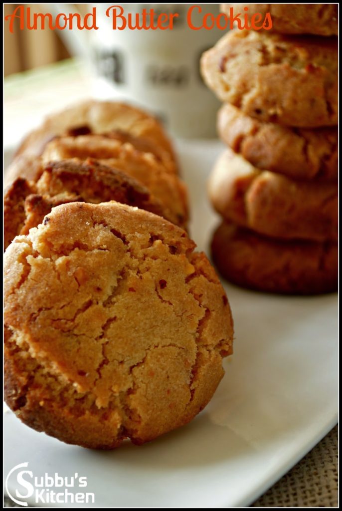 Almond Butter Cookies Almond Butter Cookies