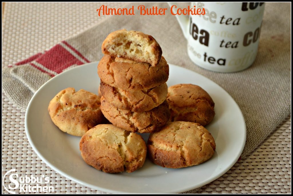 Almond Butter Cookies Almond Butter Cookies