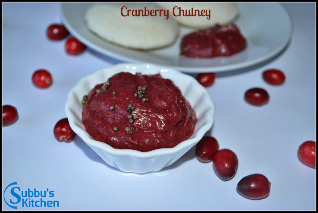 Cranberry Chutney Cranberry Chutney