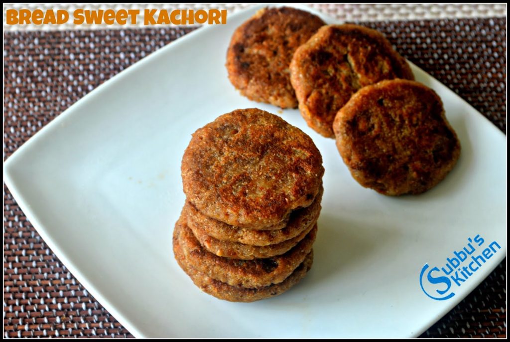 Bread Sweet Kachori Bread Sweet Kachori