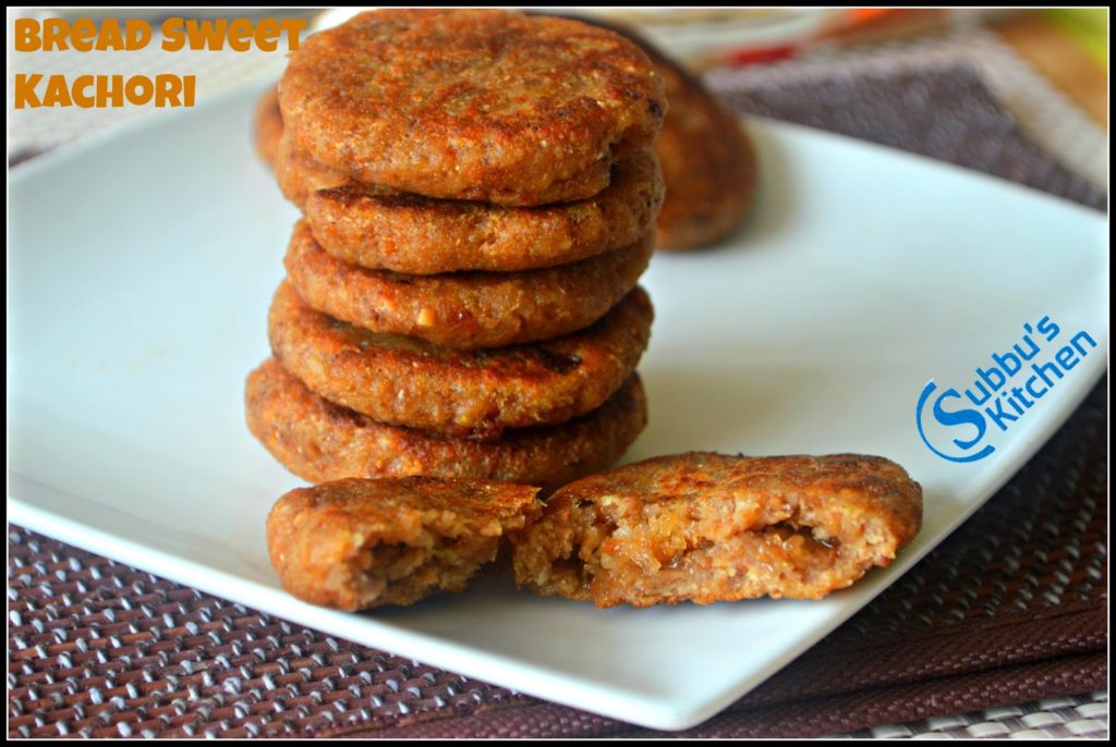 Bread Sweet Kachori Bread Sweet Kachori