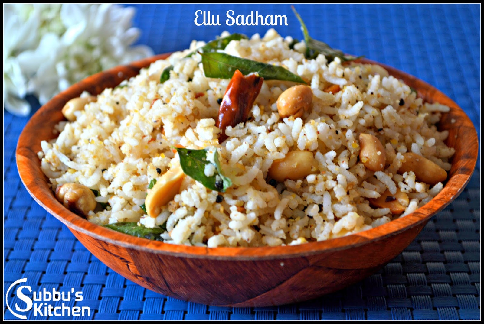 Ellu Sadam Til Rice Sesame Rice Subbus Kitchen