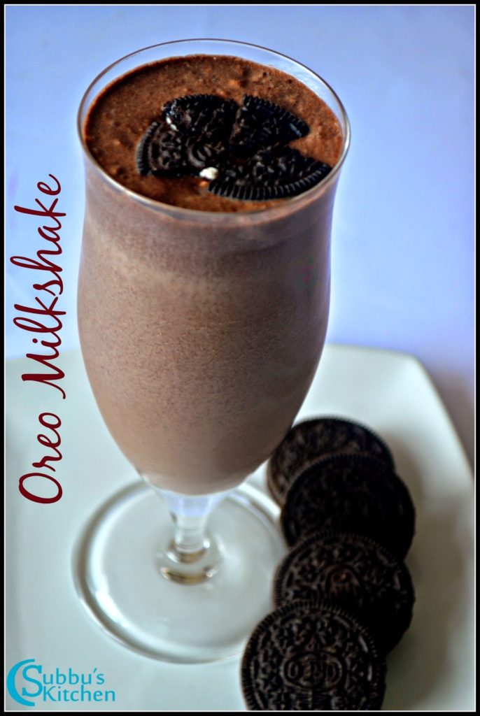 Oreo Milkshake Recipe | How to make Oreo Milkshake | Oreo Recipe | Milkshake using Oreo Biscuits