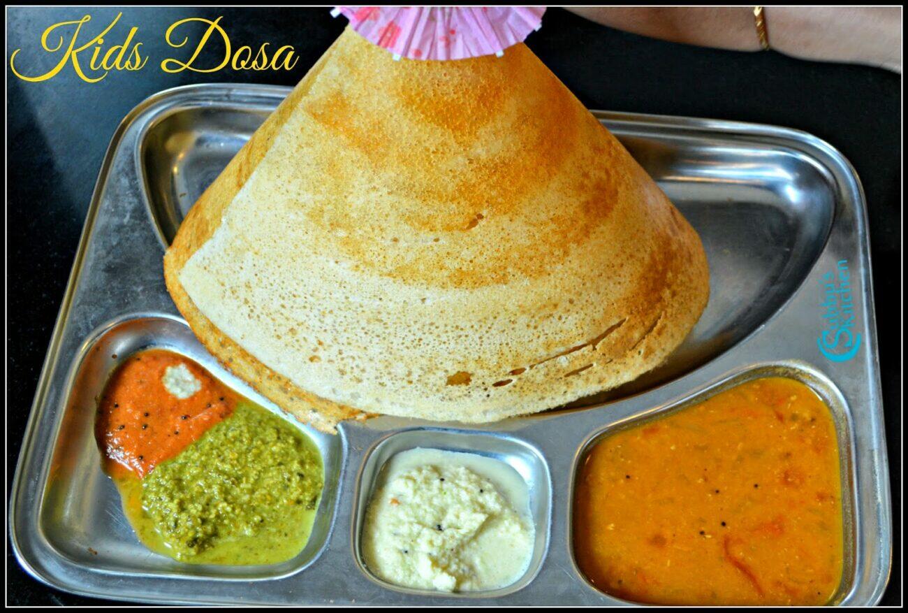Homemade Ghee Roast Dosa Recipe Kids Dosa Recipe Subbus Kitchen