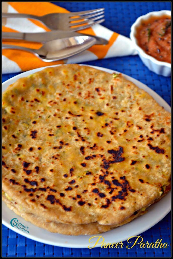 Paneer Paratha Recipe Paneer Paratha Recipe