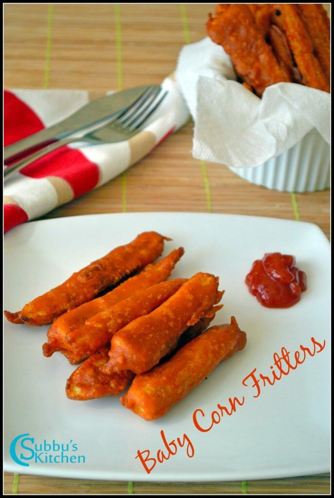 Baby Corn Fritters Recipe | Baby Corn Fingers Recipe Baby Corn Fritters Recipe | Baby Corn Fingers Recipe