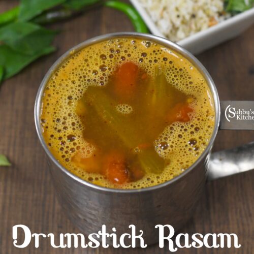 Drumstick Rasam Recipe Murungakkai Rasam Recipe Subbus Kitchen