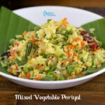 Cabbage Kadamba Curry | Mixed Vegetable Poriyal Recipe