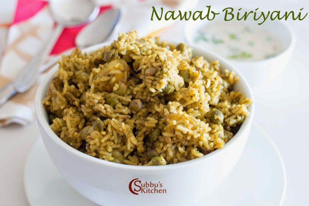 Nawabi Biriyani Recipe 