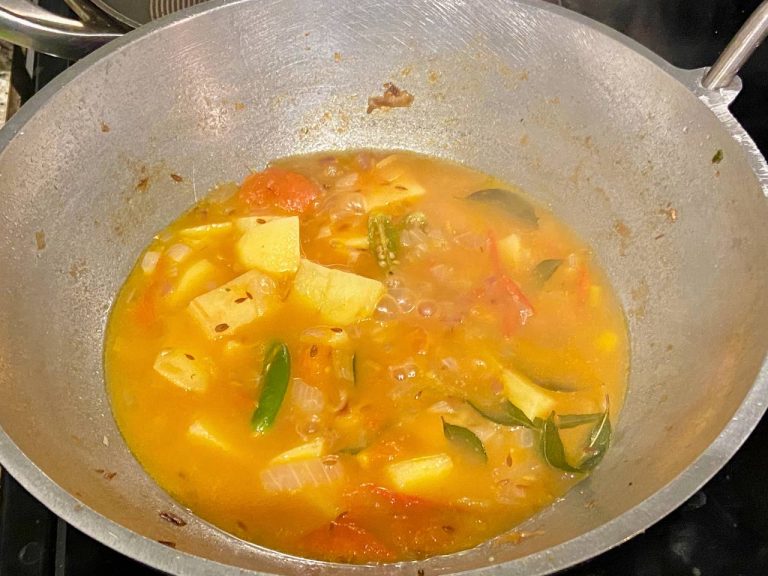 Bitter Gourd Masala StirFry Recipe Pavakkai Masala Curry Recipe