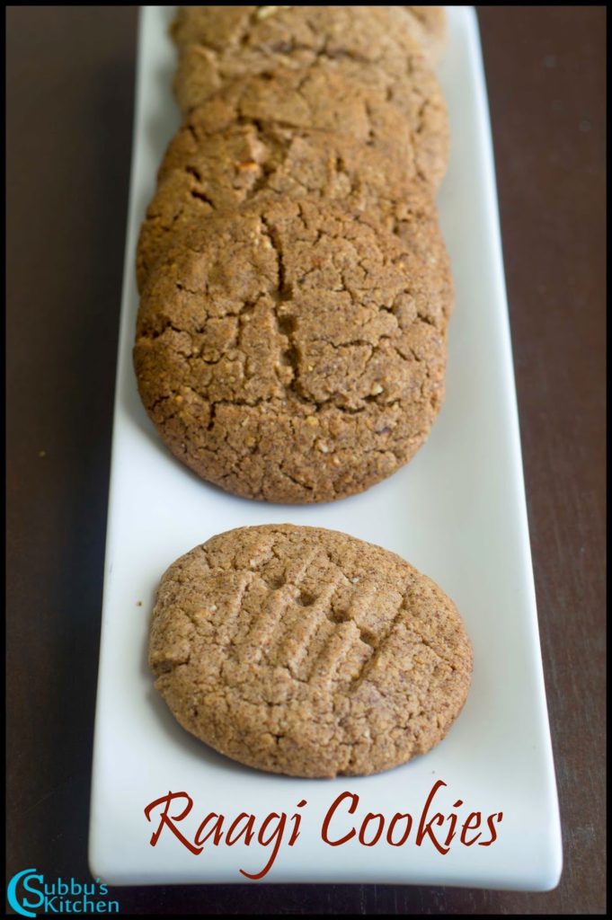 Raagi Cookies Recipe Finger Millet Cookies Recipes Subbus Kitchen
