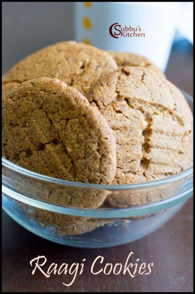 Raagi Cookies Recipe | Finger Millet Cookies Recipes