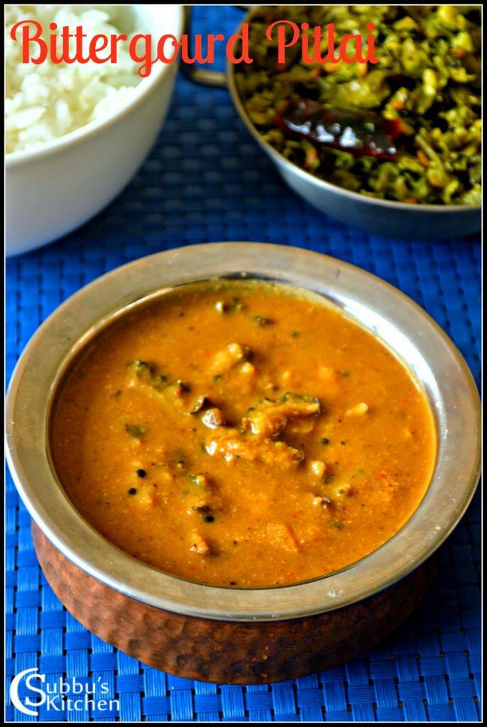 Pakarkaai Pitlai (Bitter gourd Pitlai) Subbus Kitchen
