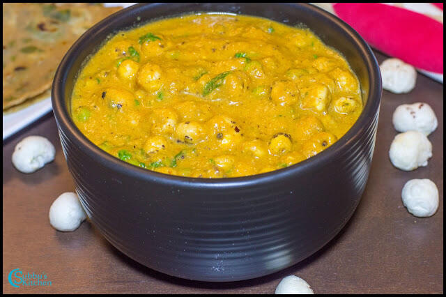 Phool Makhana Curry Recipe | Lotus Seed Masala Recipe