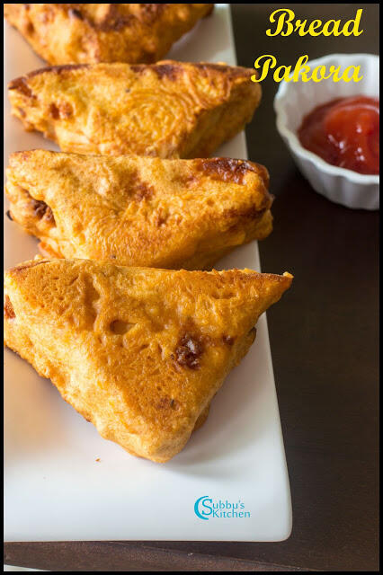 Aloo Bread Pakora Recipe | Bread Bajji Recipe | Bread Pakora Recipe