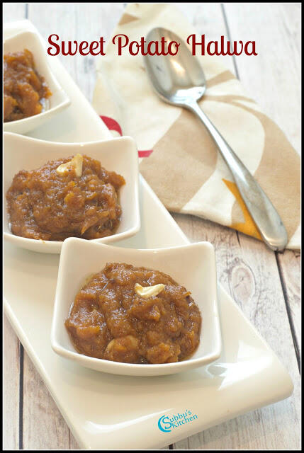 Sweet Potato Halwa Recipe | Sakkaraivellikizhangu Halwa Recipe