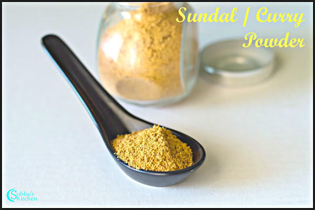 Sundal Powder / Curry Powder
