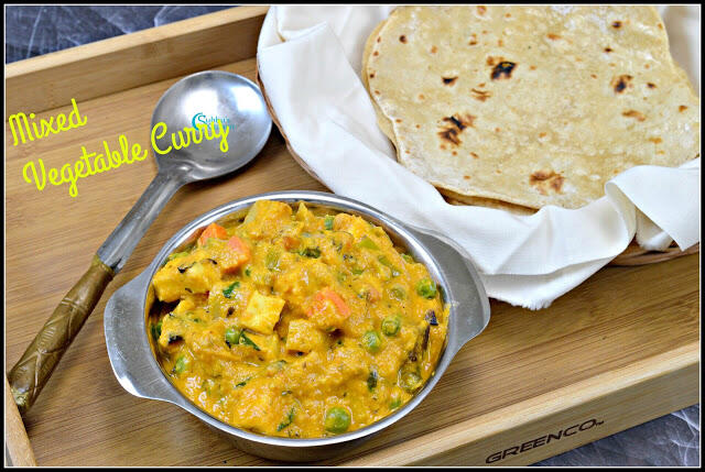 Mixed Vegetable Curry Recipe