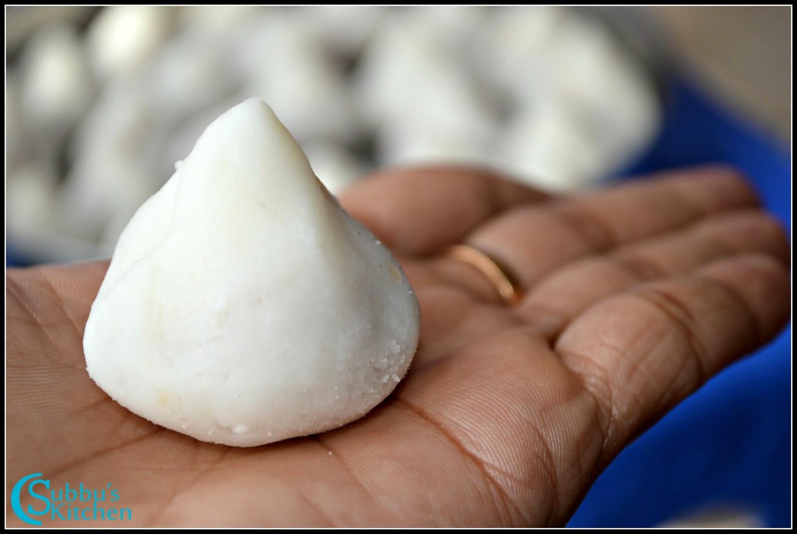 Kozhukattai Mavu Outer Cover Preparation using Rice Flour Subbus Kitchen
