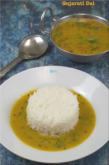 No Onion No Garlic Gujarati Dal