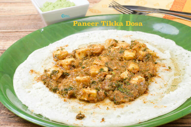 Paneer Tikka Dosa | Mumbai Street Food | How to make Paneer Masala Dosa