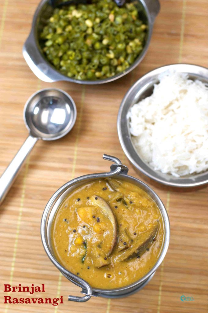 Kathirikai Rasavangi Brinjal Rasavangi Subbus Kitchen