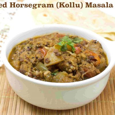 Sprouted Horsegram Masala Curry