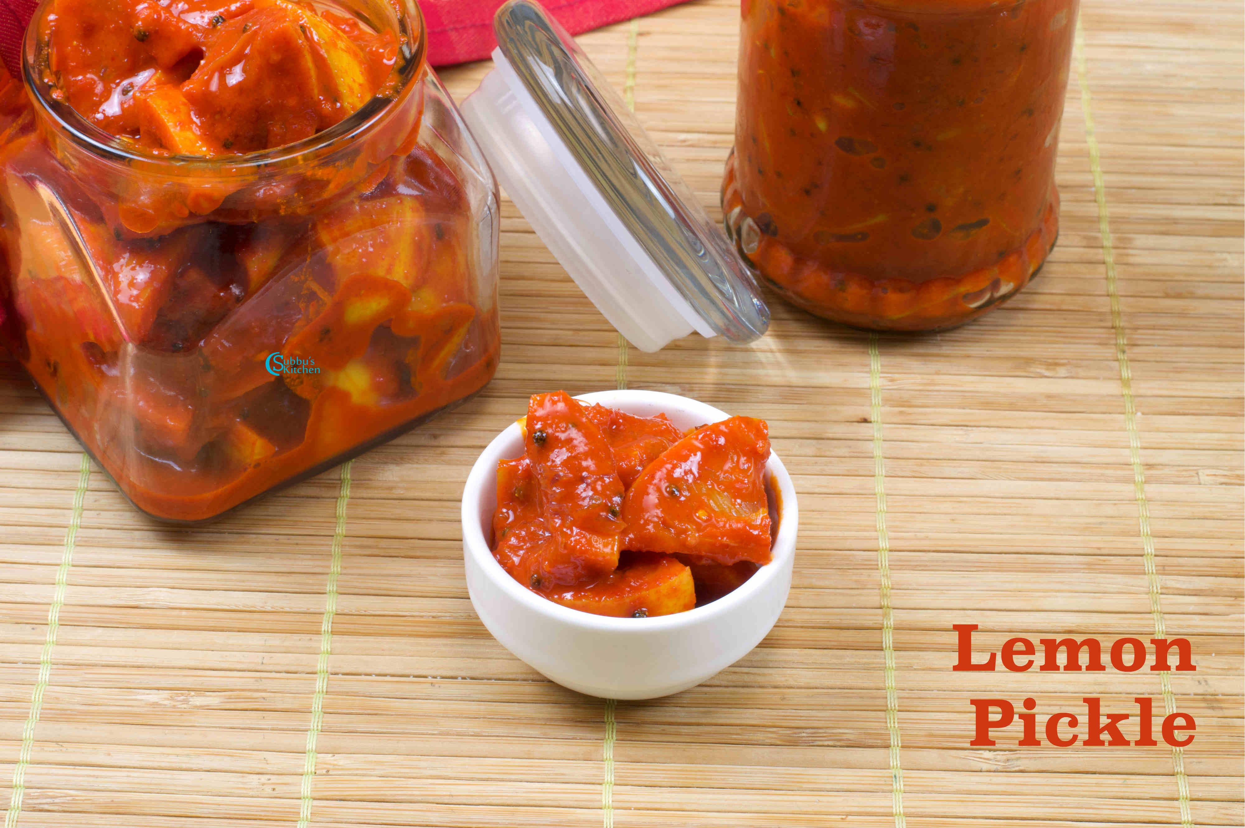 Lemon Pickle Subbus Kitchen