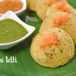 Oats Idli Recipe | Instant Vegetable Oats Idli Recipe