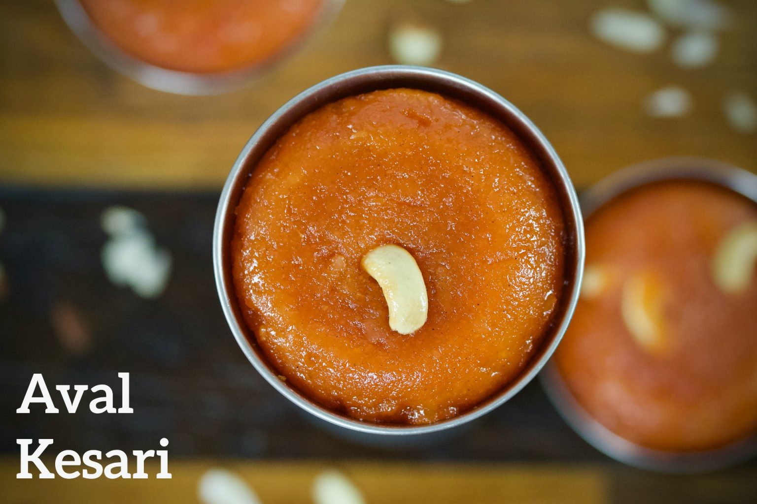 Aval Kesari Recipe | Poha Kesari Recipe | Flattened Rice Kesari ...