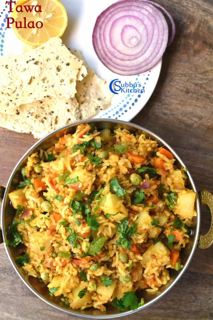 Tawa Pulao Recipe