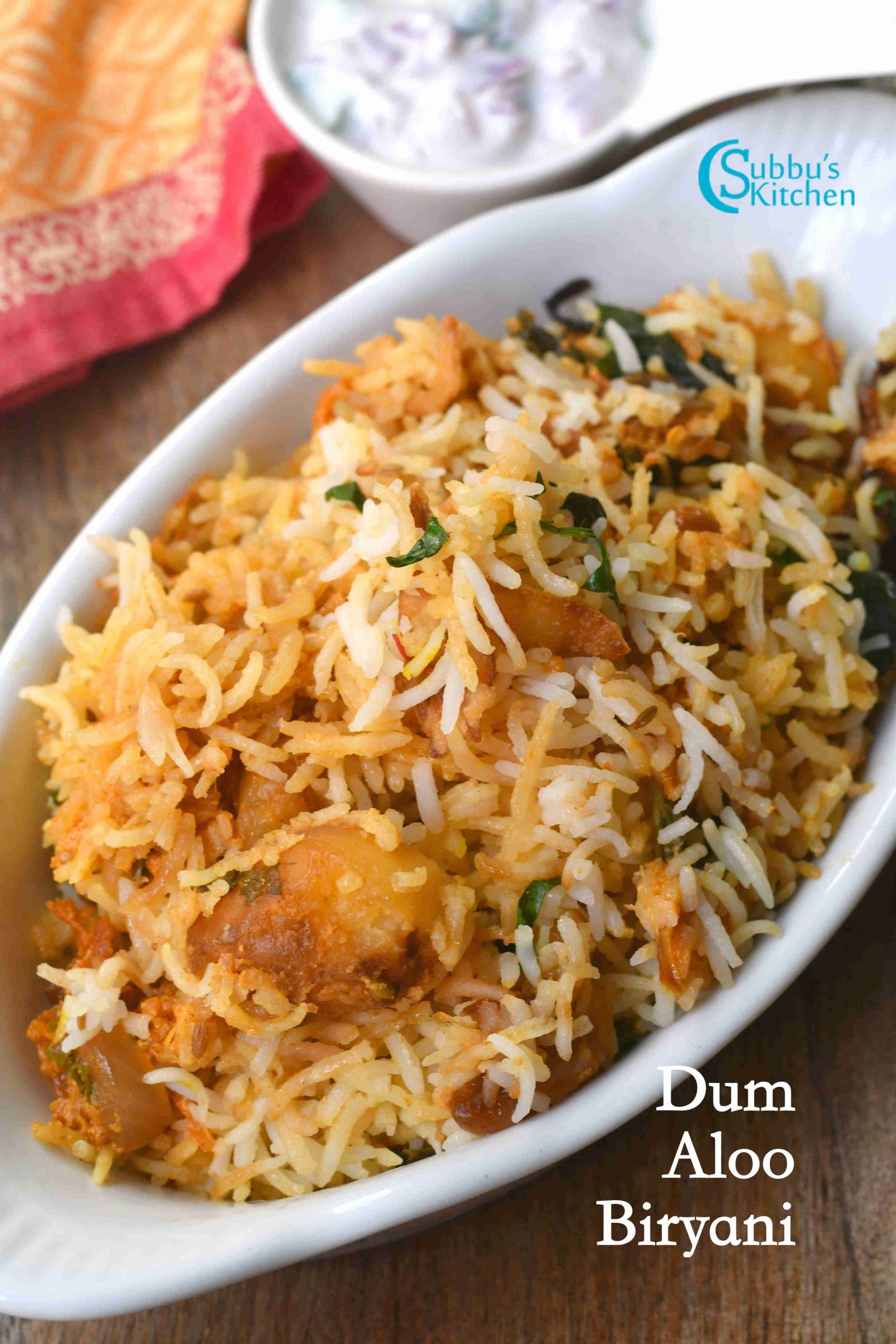 Aloo Dum Biryani Dum Aloo Biryani Recipe Subbus Kitchen