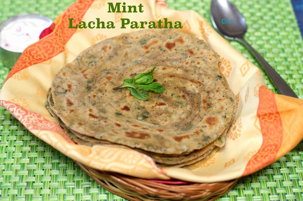 Mint Lachha Paratha Pudhina Paratha Subbus Kitchen
