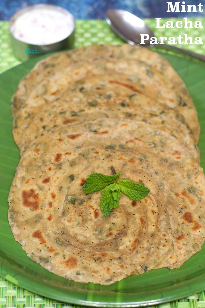 Mint Lachha Paratha Pudhina Paratha Subbus Kitchen