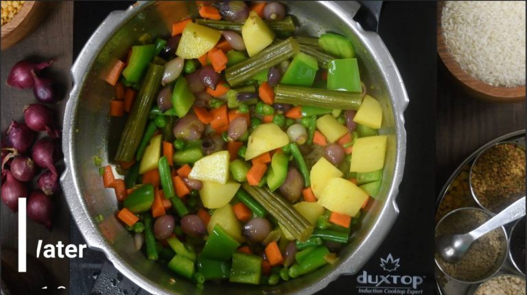 Bisi Bele Bath Recipe | Karnataka Style Bisibelebath - Subbus Kitchen