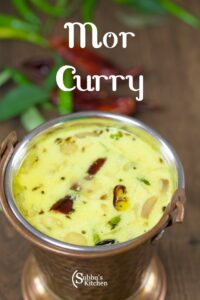 Mor Curry | Kerala style Moru Kachiyathu | Butter Milk Curry