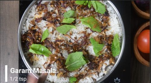 Paneer Dum Biryani Recipe | Paneer Biryani Recipe - Subbus Kitchen