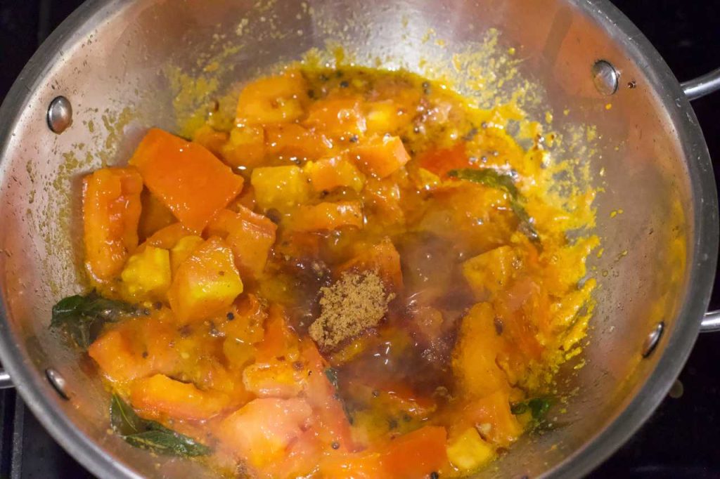 Tomato Gojju Recipe Thakkali Gojju Recipe Subbus Kitchen