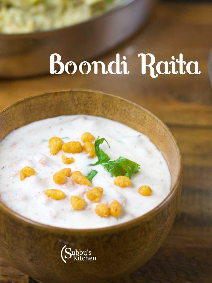 Aloo Raita Recipe | Potato Raita Recipe - Subbus Kitchen