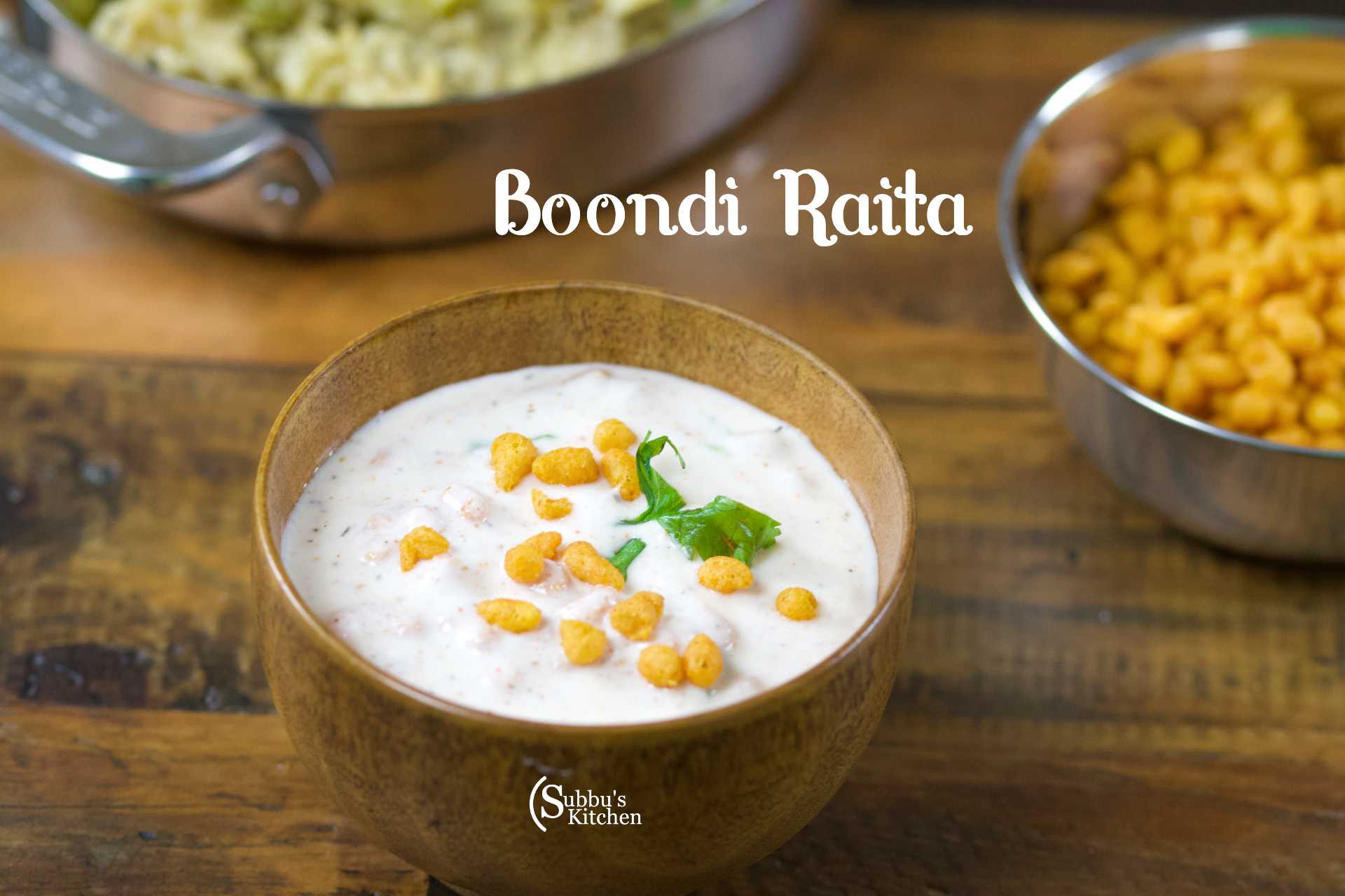 Boondi Raita Recipe