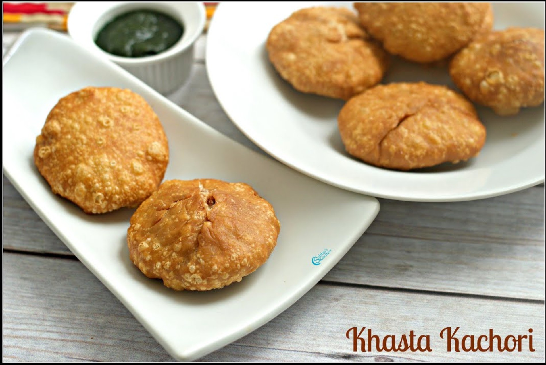 Khasta Kachori Recipe Moongdal Kachori Recipe Subbus Kitchen