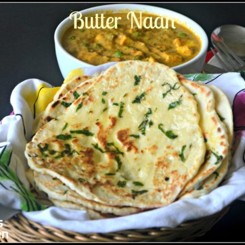 Butter Naan Recipe Subbus Kitchen