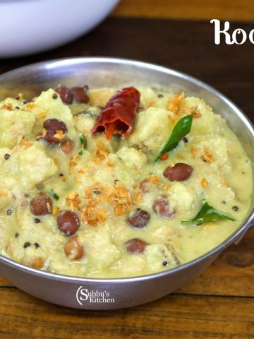 Kootu Kari Recipe | Kerala Style Kootu Curry Recipe