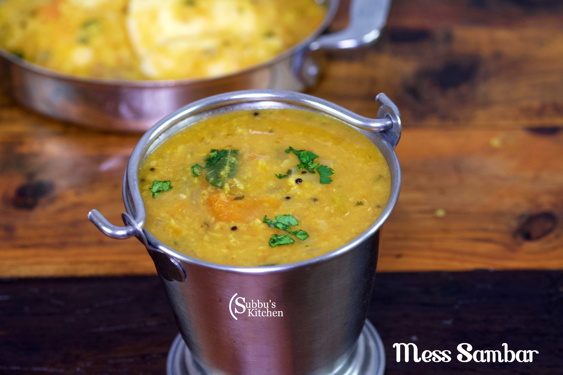 Mess Sambar Canteen Sambar Pressure Cooker Sambar Subbus Kitchen